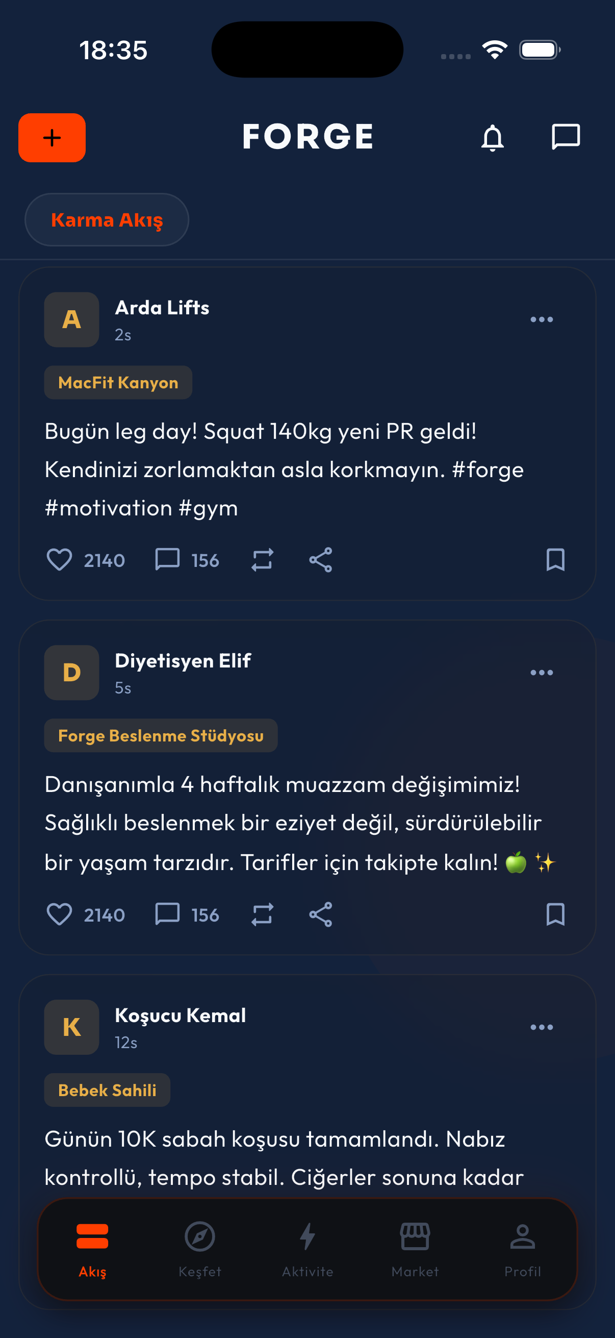 Forge Antrenman Ağı